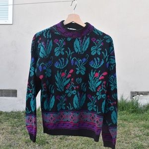 vintage mock neck sweater